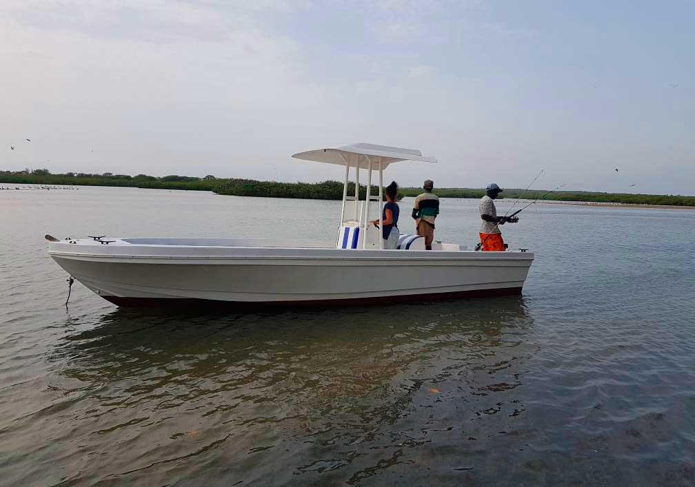 Bateau de pêche au Senegal