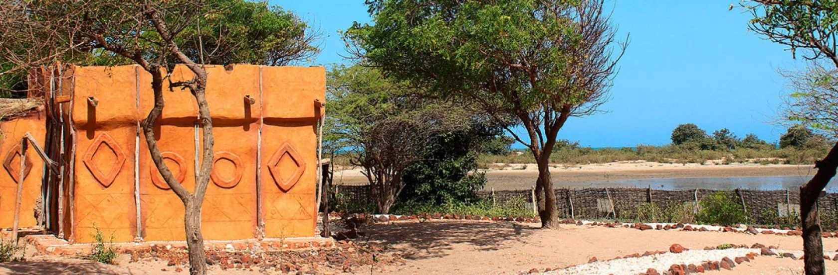 Bannière Les chambres de l'Ecolodge de Palmarin