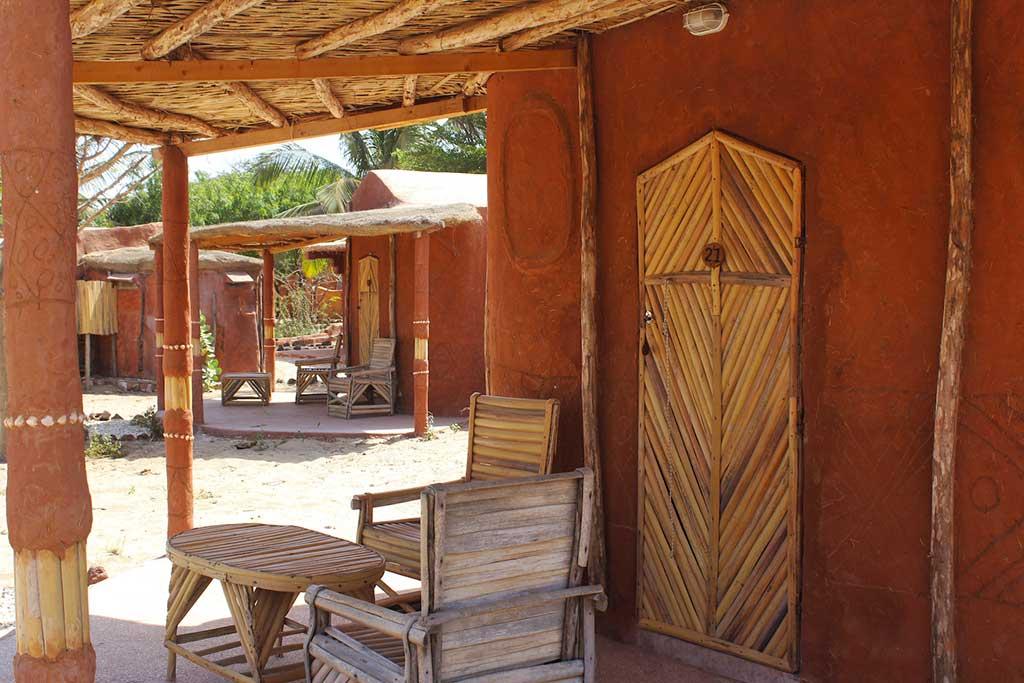 Chambre de l'Ecolodge de Palmarin