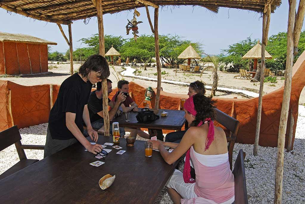 Jeux et activités au lodge de Palmarin
