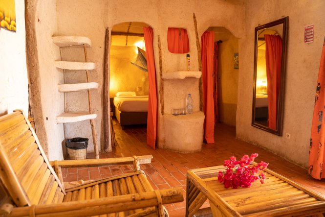 Image Les chambres de l'Ecolodge de Palmarin